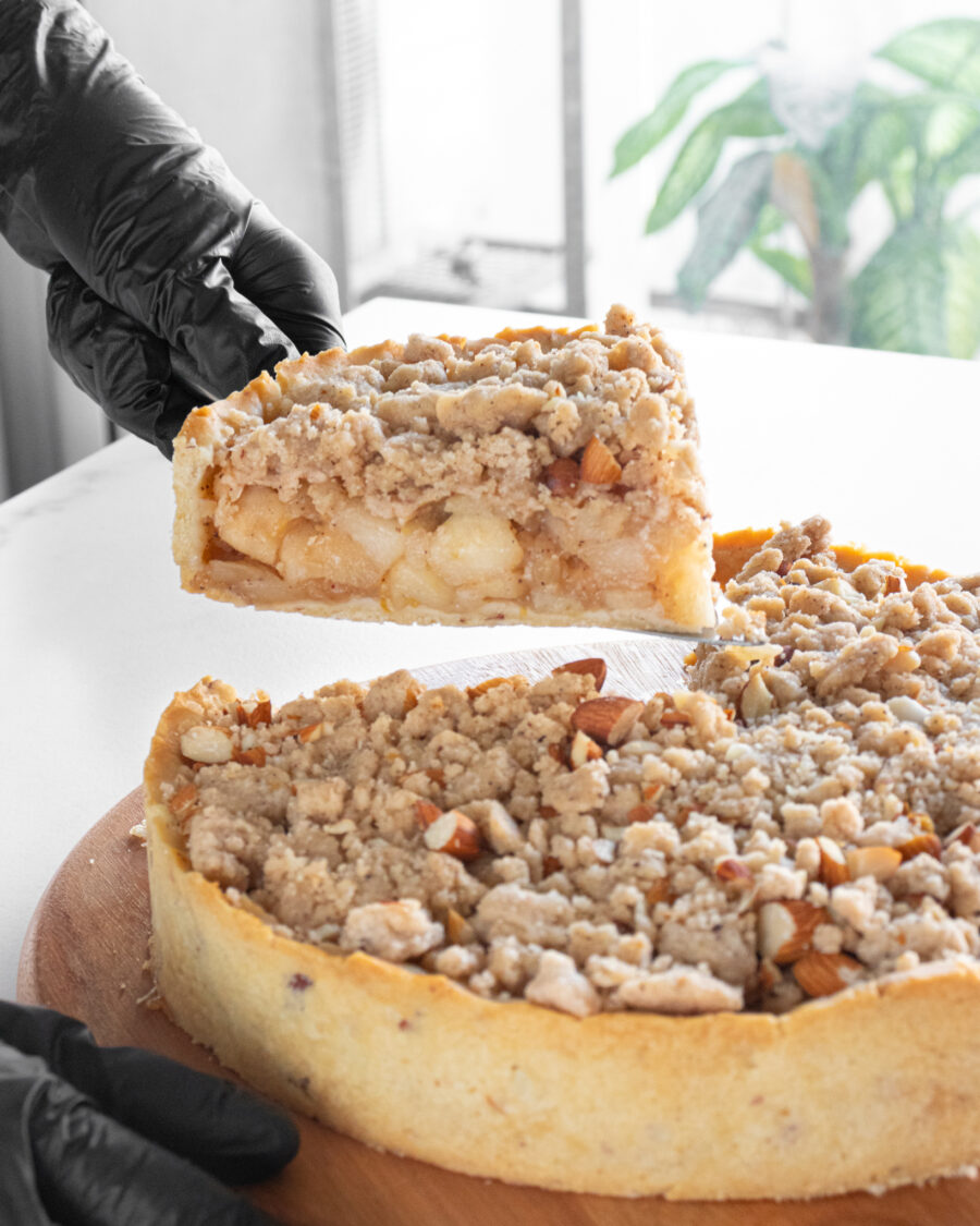 Crumble de manzanas y almendras - Imagen 3