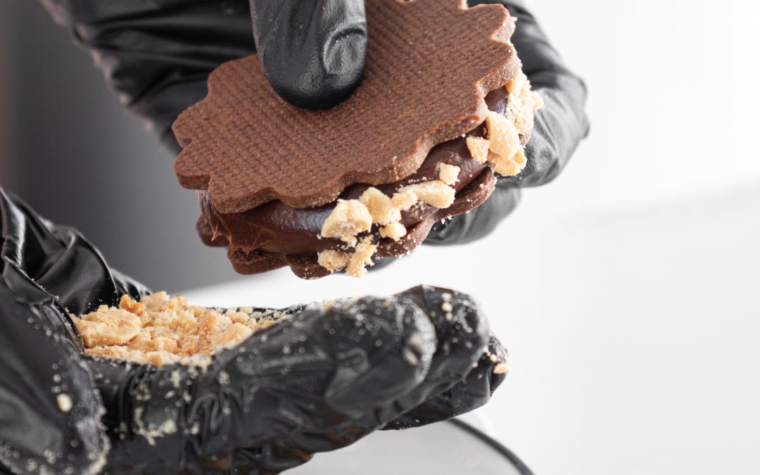 ALFAJORES DE CHOCO Y MANÍ