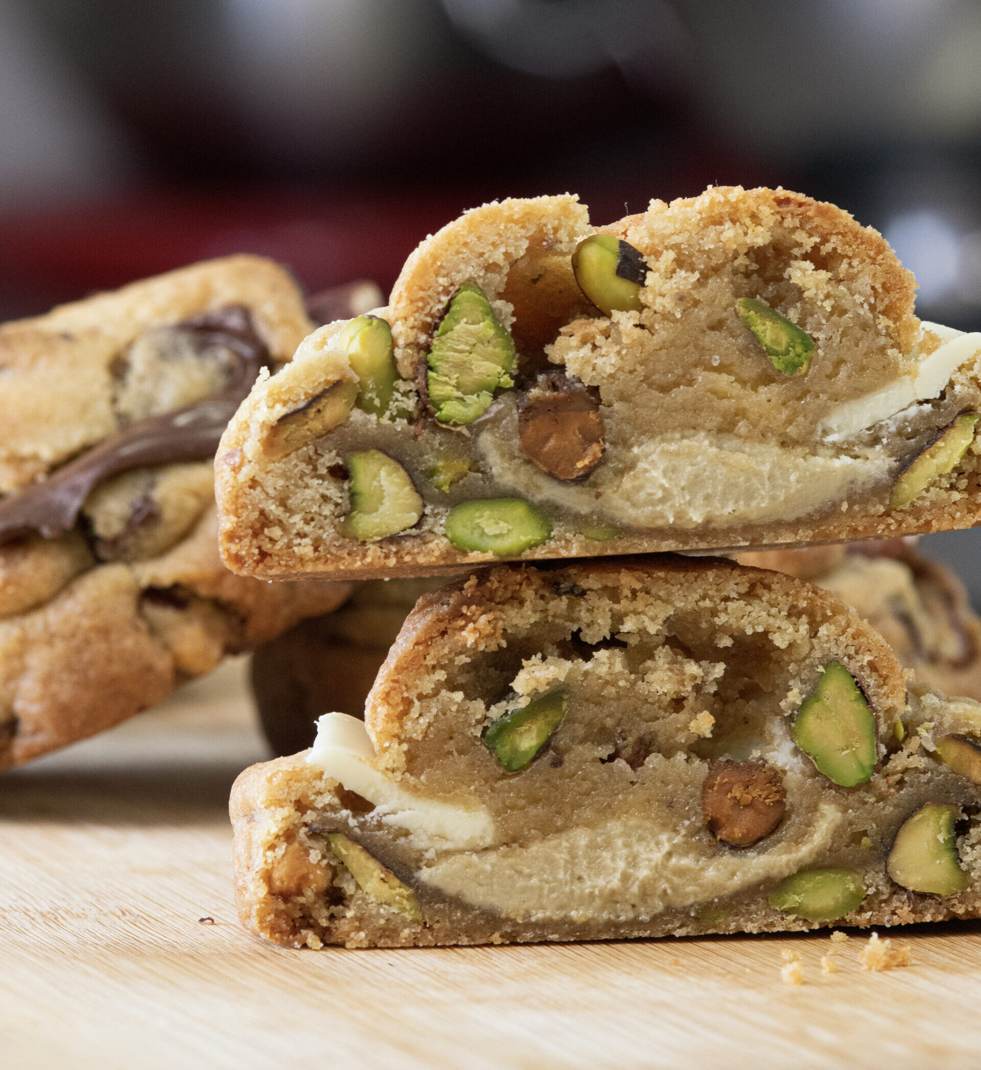 Cookie Pistachos & Chocolate Blanco